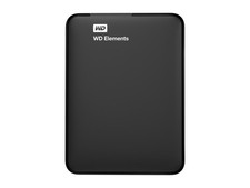 WD 1TB Elements Portable Storage USB 3.0 Model WDBUZG0010BBK-WESN Black picture