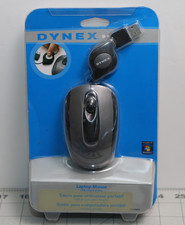Dynex Nano Optical Wireless Mouse – Retractable Wired  Compact & Portable picture