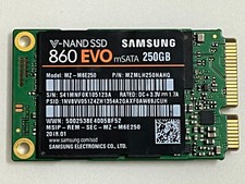 Samsung MZ-M6E250BW 860 EVO mSATA 250GB SSD For Dell AUSU HP Lenovo Laptop PC picture