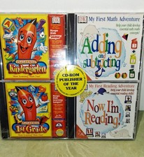 DK Interactive Learning Set CD-ROM Kindergarten-Grade 1 Math Reading 2002 picture