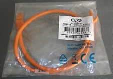 C2G 2 Ft CAT6 Snagless Unshielded UTP Ethernet Network Patch Cable Orange 04016 picture