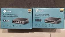 (2 Pack) TP-Link TL-SF1005P 5-Port 10/100 Mb/s PoE-Compliant Unmanaged Switch picture