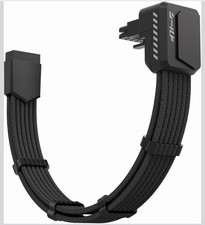 EZDIY-FAB Shield PCIE 5.1 GPU Extension Cable with 90 Degree 12V-2x6 Angle Adapt picture