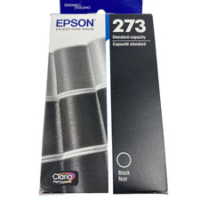Genuine Epson 273 Black Ink Cartridge OEM New XP-600 XP-610 XP-800 XP-820 picture