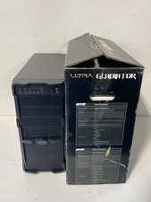 Ultra Gladiator ATX Mid Tower Computer Case Black Windowed Side Panel USB 3.0 picture