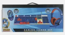 SONIC The HEDGEHOG Gaming Combo Set: Keyboard + Headset + Mouse SEGA Computer PC picture