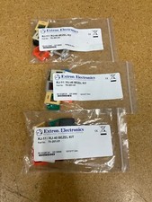 Lot of 3 Extron 70-201-01 RJ-11 / RJ-45 Bezel Kits picture
