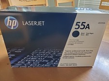 Genuine HP 55A LaserJet Black Toner Print Cartridge CE255A NEW SEALED picture