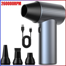 Compressed Air Duster Ultra-Powerful Electric 3-Speed Adjustable for Computer picture