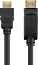 Monoprice Select Series DisplayPort 1.2 to HDTV Cable, 3ft Black picture