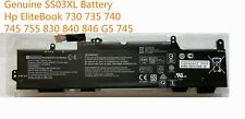 Genuine HSTNN-LB8G SS03XL Battery EliteBook 730 735 740 745 755 830 840 846 G5 picture