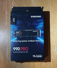 BRAND NEW SAMSUNG 990 PRO 2TB SSD M.2 PCIe 4.0 NVMe MZ-V9P2T0/AM (NEW OPEN BOX) picture