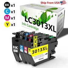 4PK Compatible Brother LC3013 Ink Cartridge BK/C/M/Y for MFC-J491DW MFCJ497DW picture