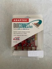 Adaptec DuoConnect 5020 AUA-5020 PCI eSATA SATA USB 2.0 Card NEW SEALED picture