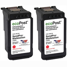 2-Pack | Pitney Bowes SL-870-1 Red Ink Cartridge for the SendPro Mailstation picture