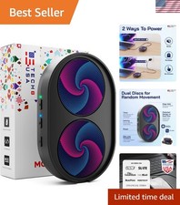 Dual Disc Mouse Mover, Jiggler, Auto-Off Timer, Activity Settings, No Softwar... picture