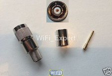 RP-TNC Male Jack Crimp for RG8 LMR400 RG213 RF cable connector RPTNC USA picture