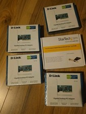 NIB*4*D-Link DGE-530T PCI Gigabit Ethernet Desktop Adapter 10/100/1000 (5 Total) picture