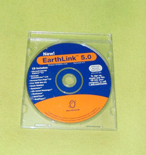EarthLink 5.0 Internet Access CD-ROM 2001 Windows Mac Vintage Software picture