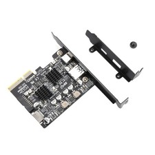 PCI-E X4/X8/X16 To USB 3.2 Gen2 Adapter 10 Gbps Expansion Card Brand New picture