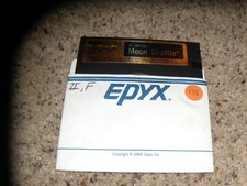 The Official Moon Shuttle Commodore 64 C64 Game on 5.25