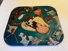 Vtg 1994 Taz   Mouse Pad Looney Tunes Warner Bros picture