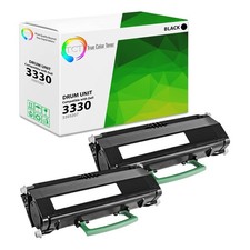 2Pk TCT 330-5207 For Dell 3330 High Yield Premium Black Compatible Toner picture