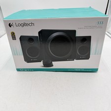 Logitech Z333 Computer Speaker System 80 Watts Black - In original box picture