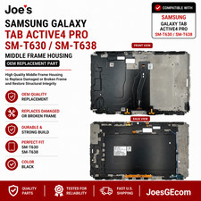 Samsung Galaxy Tab Active4 Pro SM-T630 T638 Back Cover Rear Housing Frame OEM picture