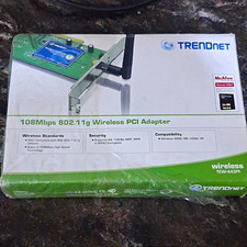 TRENDnet TEW-443PI 108 Mbps 802.11g Wireless PCI Adapter for Windows picture
