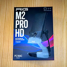 RIG M2 PRO HD USB/Bluetooth Streaming Mic Cardioid Mute 3.5mm Stand picture