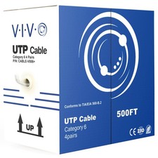 VIVO 500ft Bulk Cat6 Ethernet Cable Wire picture