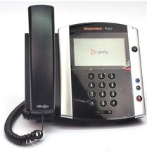 ✅ LOT OF 8 Polycom VVX 600 2201-44600-001 Touchscreen 16-Line IP Business Phone picture