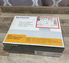 Netgear USB Multifunction Print Server - Printer Share PS121 NA- New & Sealed picture