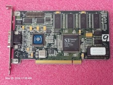 Number Nine S3 Vision 968 86C968 PCI Rare VGA Video Card DOS retro Gaming #D98 picture