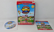 Jump Start World 1st Grade CIB Box PC CD-ROM Game Scholastic Windows XP Vista picture