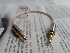 3.5mm to 3.5mm Stereo Audio Cable AUX Wire Occ Copper 8n picture