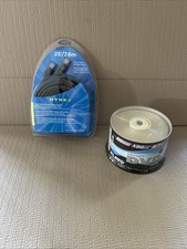 Dynex Cat6 25ft Premium Network Cable - 50 Count 4.7g DVD-r’s picture