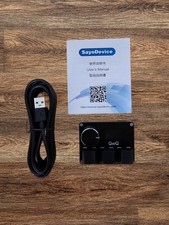 SayoDevice with 0.96-inch IPS Screen 3-Key O3C OSU Rapid Trigger Custom Keyboard picture