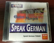 NEW SEALED Expert Software LEARN how to SPEAK GERMAN TODAY Guten Morgen picture