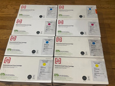 LOT TRU RED Yellow, Magenta,Cyan Cartridge Replacement for Dell C2660DN/C2665DNF picture