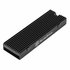 Silverstone TP05B (Black) M.2 SSD Slim Style Aluminum Alloy Thermal Heatsink picture