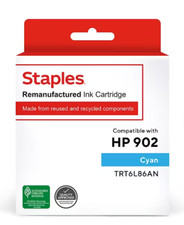 Staples Standard Yield Ink Cartridge HP 902- Cyan picture