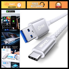 High-Speed USB C Data Cable 3ft, 10Gbps USB A to USB-C Fast Charging Cord picture