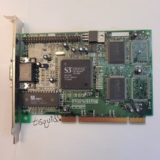 S3 ViRGE/GX 86C385 Graphics Card PCI 2MB VGA Excellent Vintage GPU 9745 picture