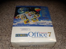 Corel Office 7 Professional PC Program - New and Sealed in Box picture