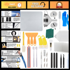 52 Pcs 3D Printing Resin Tool Kit - Stainless Steel Filter, Silicone Pad, Scrape picture