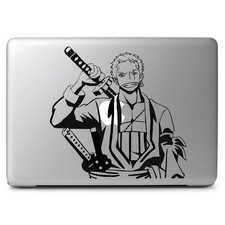 One Piece Roronoa Zoro Pirate Hunter for Macbook Laptop Wall Art Decal Sticker picture