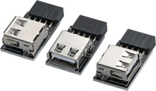 USB 2.0 9Pin/10Pin Front Panel Header USB 9Pin to Type a Adapter picture