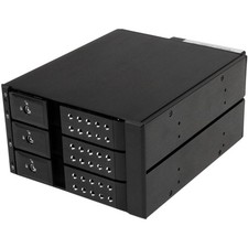 StarTech 3-Bay Trayless Hot Swap Mobile Rack Backplane for 3.5